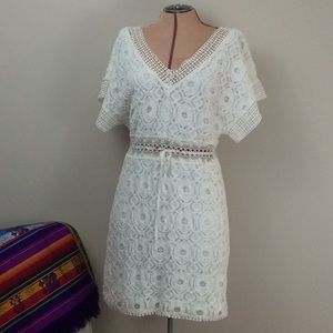Sugar lips lace midi dress